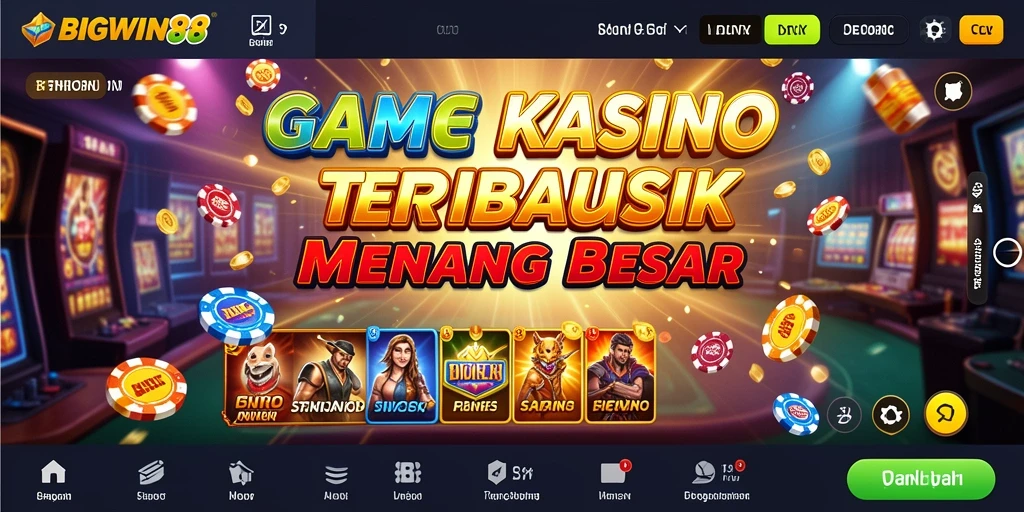 Tampilan menarik dari gameplay seru di BIGWIN88.