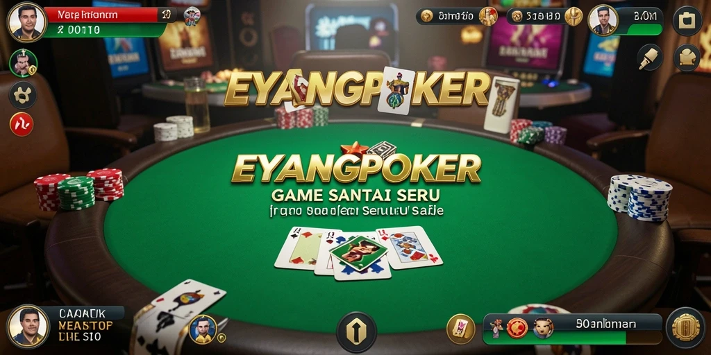 Tampilan menarik dan gameplay seru di EYANGPOKER.