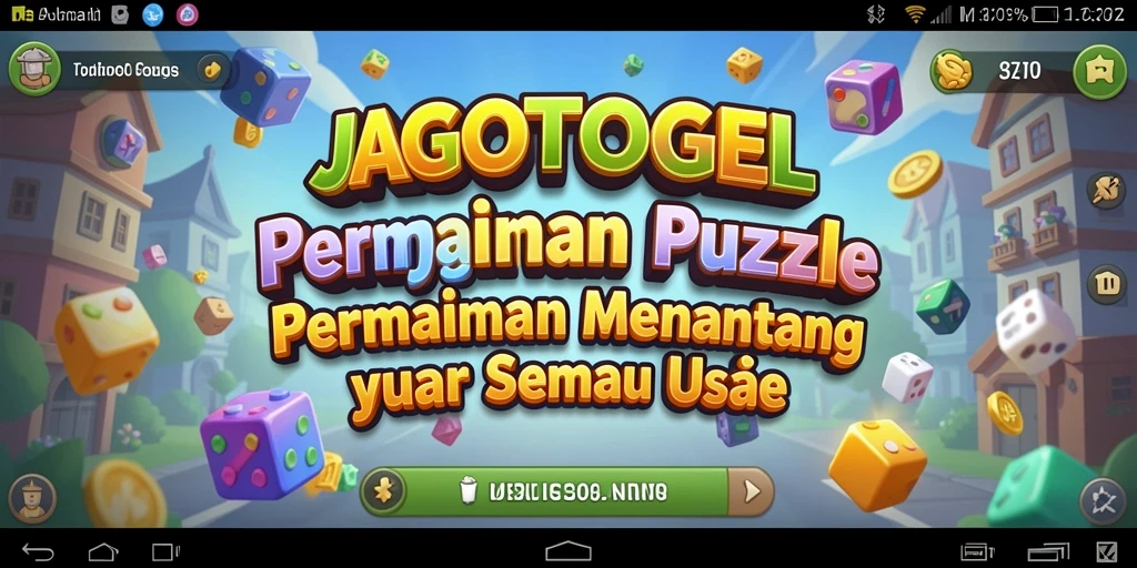 Screenshot gameplay JAGOTOGEL yang menunjukkan tantangan puzzle menarik.