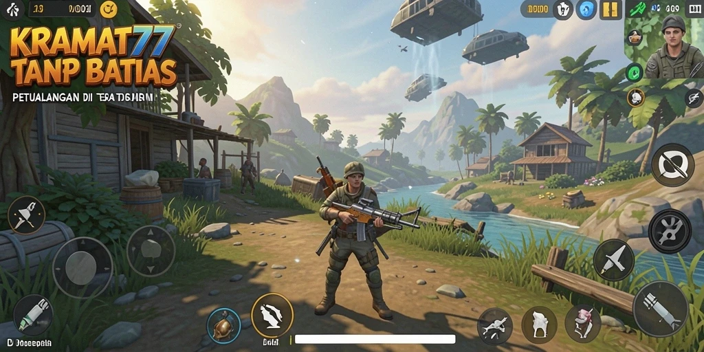 Gameplay Open World yang imersif dan menakjubkan di KRAMAT77.