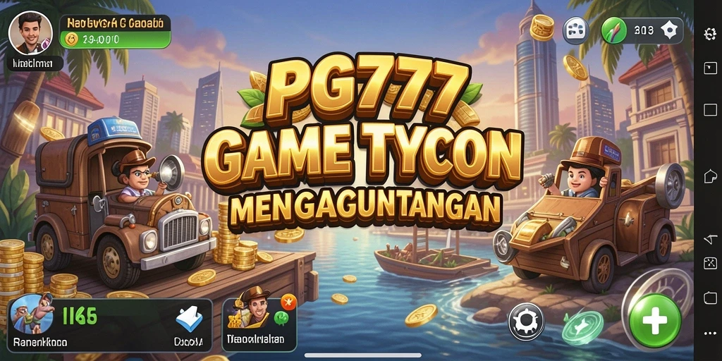 Tampilan gameplay PG777 dengan skenario Tycoon yang menantang dan menarik.