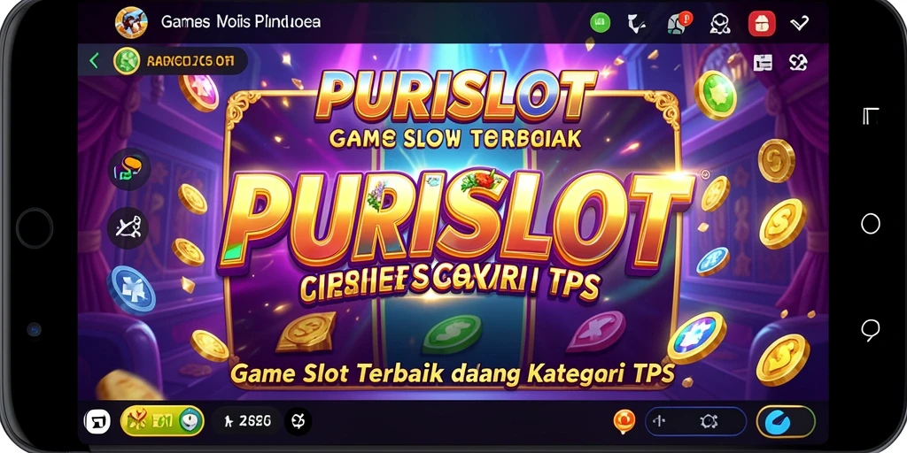 Screenshot utama PURISLOT menampilkan gameplay menarik dari mesin slot.