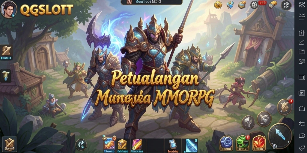 Tampilan gameplay menakjubkan dari QQSLOT yang memukau.