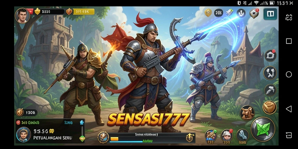 Tampilan gameplay menarik di SENSASI777 dengan grafis memukau.