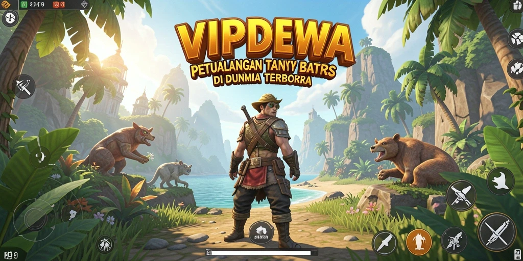 Tampilan gameplay <strong>VIPDEWA</strong> yang menakjubkan dalam dunia terbuka.