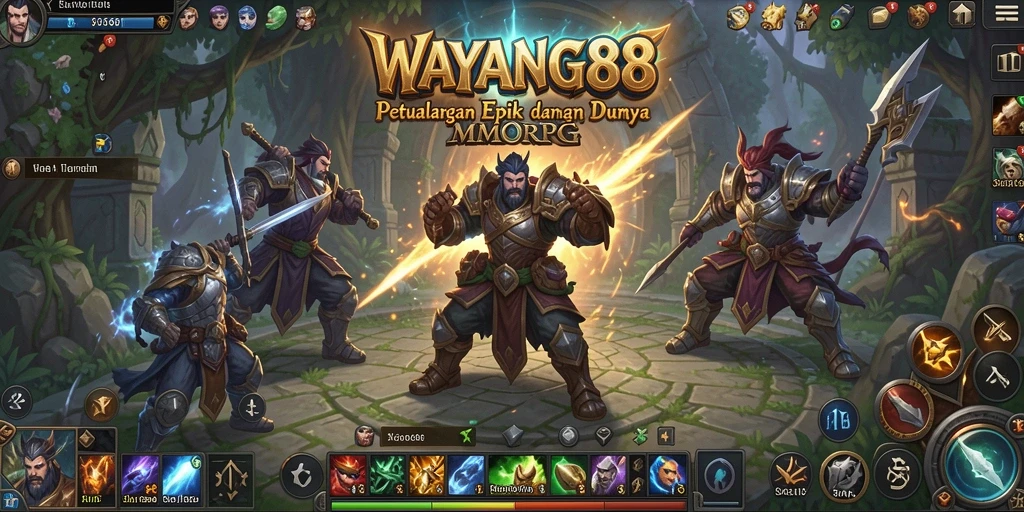 Tampilan gameplay epik di dunia WAYANG88